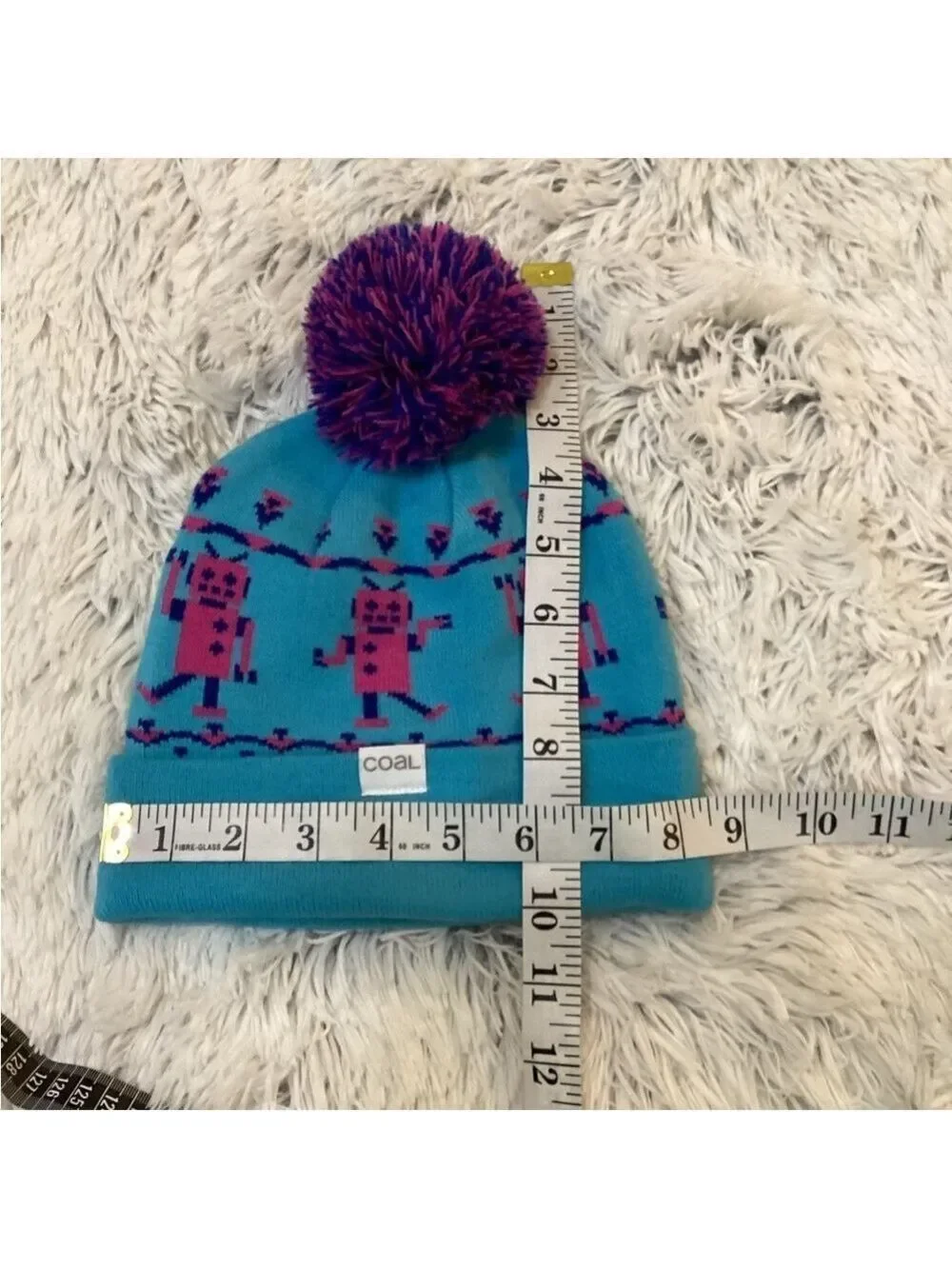 Coal The Toy Bin kids beanie with Pom Pom unisex
